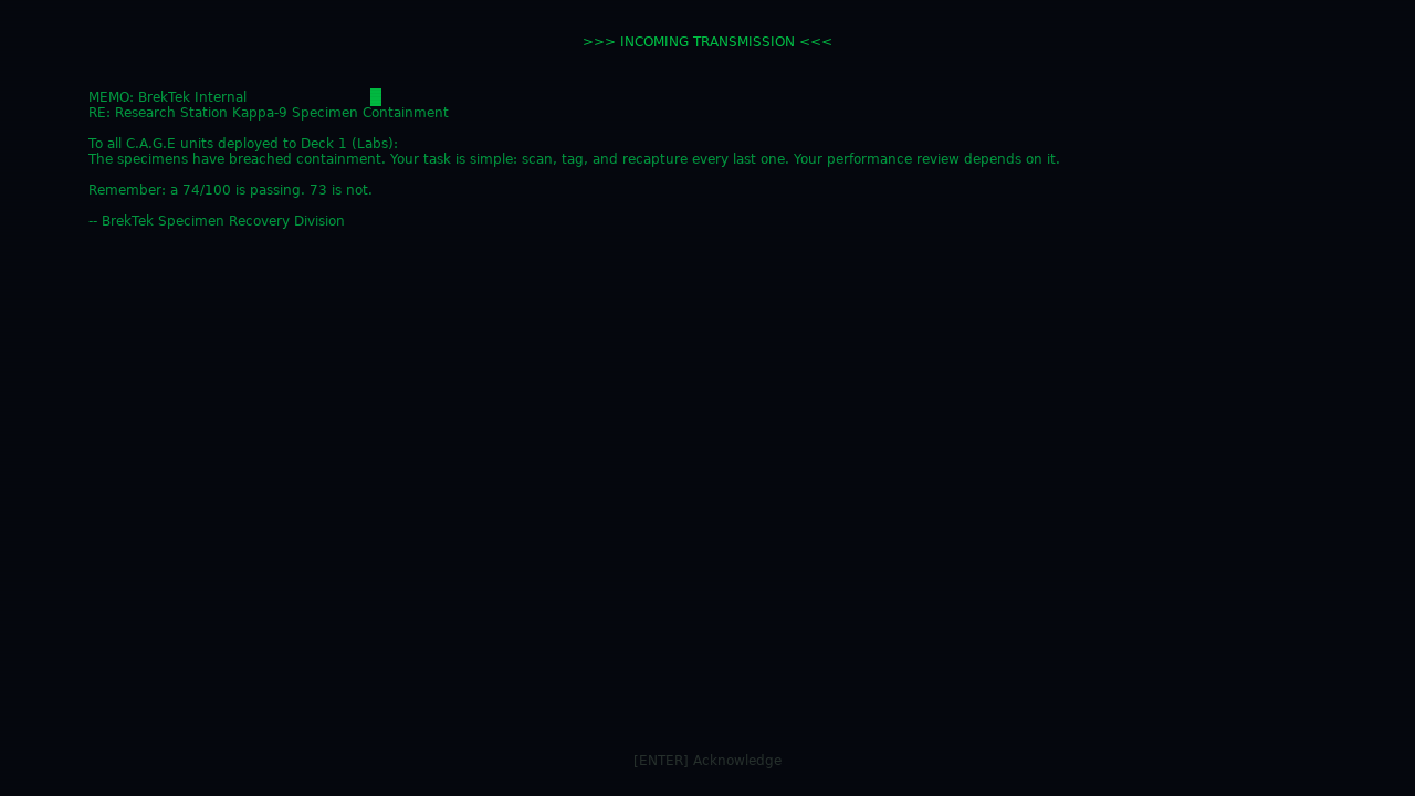 C.A.G.E-9001 screenshot 5